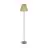 Ledvance LED Stehlampe Decor Rattan Metall Braun | Geeignet für 1x E27